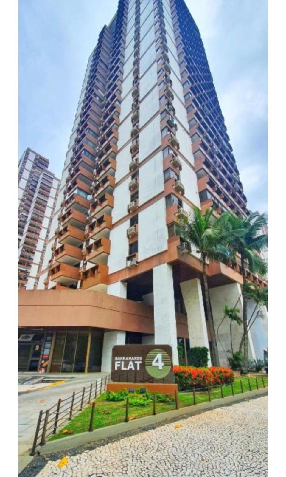 Barra Da Tijuca - Rio De Janeiro - Beira-Mar - Barramares Flat Lägenhet Exteriör bild