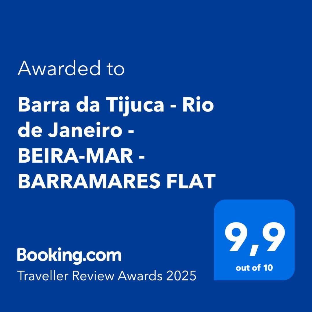 Barra Da Tijuca - Rio De Janeiro - Beira-Mar - Barramares Flat Lägenhet Exteriör bild